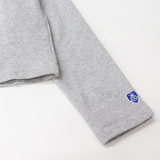 ORCIVAL | コットン裏毛 クルーネックカーディガン WOMEN OR-C0435 MAZ
