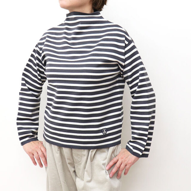 ORCIVAL オーシバル レディース モックネック プルオーバーニット OR