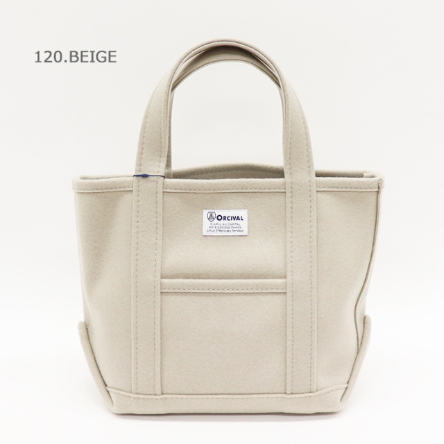 ORCIVAL オーシバル HEAVY MELTON TOTE BAG S OR-H0241HML