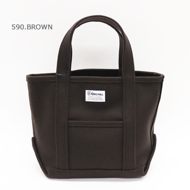 ORCIVAL オーシバル HEAVY MELTON TOTE BAG S OR-H0241HML