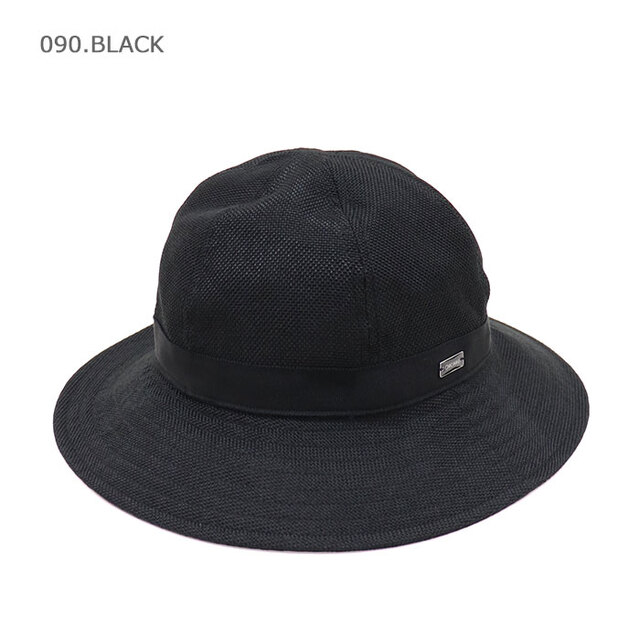 ORCIVAL オーシバル ラフィアライク 6Pハット OR-H0281RFG/090.BLACK