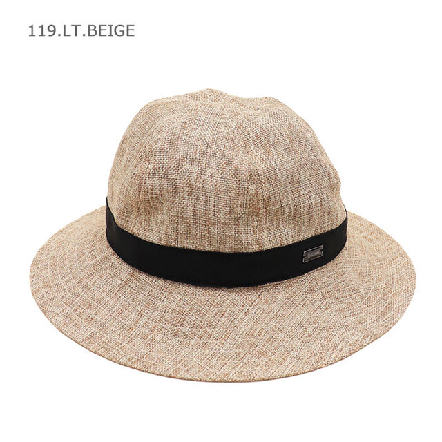 ORCIVAL オーシバル ラフィアライク 6Pハット OR-H0281RFG/119.LT.BEIGE