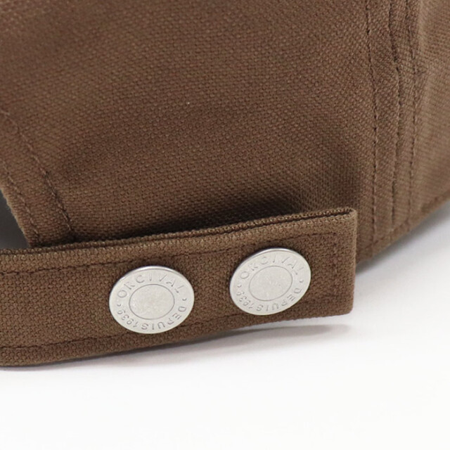ORCIVAL オーシバル コットンキャンバス 6Pキャップ OR-H0333 CBB