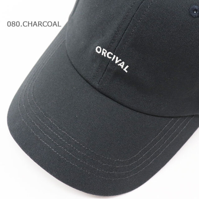 ORCIVAL オーシバル コットンキャンバス 6Pキャップ OR-H0333 CBB