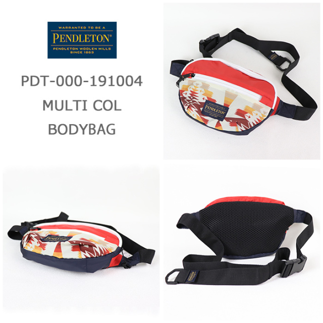 PENDLETON ペンドルトン マルチカラー ボディーバッグ PDT-000