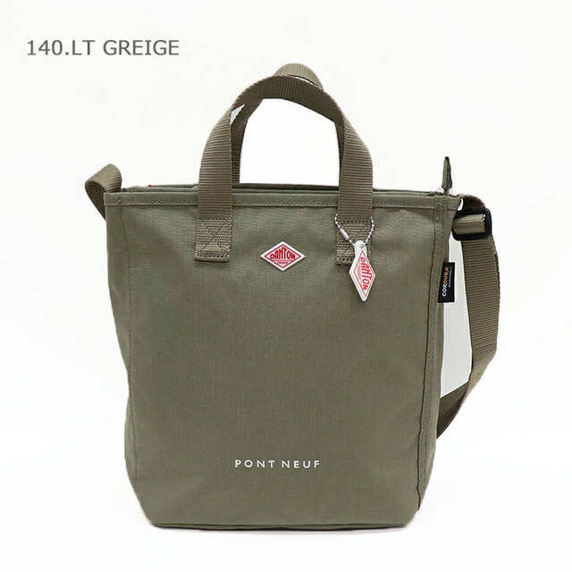 DANTON ダントン キャンバス2WAYトートバッグ PONT NEUF/140.LT GREIGE