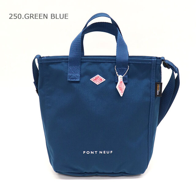 DANTON ダントン キャンバス2WAYトートバッグ PONT NEUF/250.GREEN BLUE