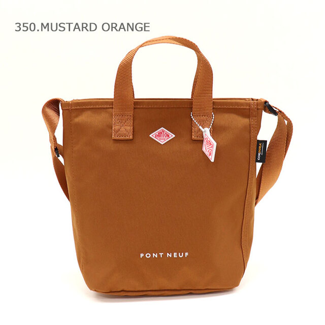 DANTON ダントン キャンバス2WAYトートバッグ PONT NEUF/350.MUSTARD ORANGE