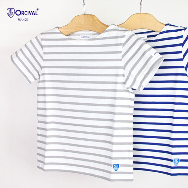 Orcival オーシバル キッズ ボートネックｔシャツ 半袖tシャツ Rc 9229