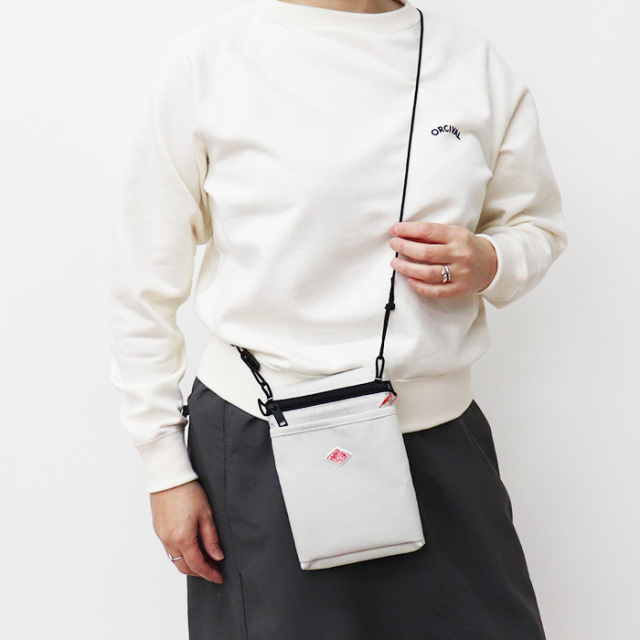 DANTON ダントン コットンキャンバス ショルダーポーチ SAINT-DOMINIQUE