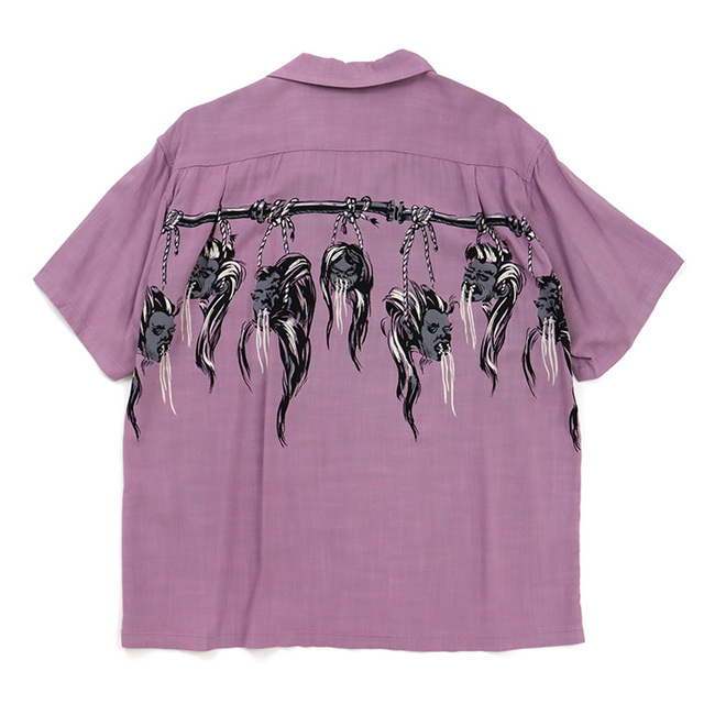 STAR OF HOLLYWOOD スターオブハリウッド HOPSACK RAYON OPEN SHIRT
