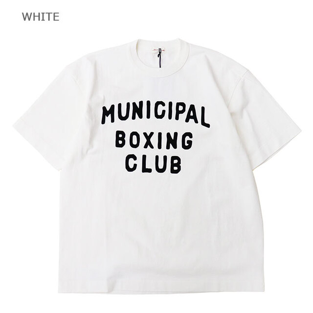 A.G.SPALDING & BROS. エージースポルディング & ブロス Tシャツ ARCHIVE GRAPHIC TEE "MUNICIPAL BOXING CLUB" SPL-AGS-261005