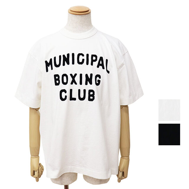 A.G.SPALDING & BROS. エージースポルディング & ブロス Tシャツ ARCHIVE GRAPHIC TEE "MUNICIPAL BOXING CLUB" SPL-AGS-261005