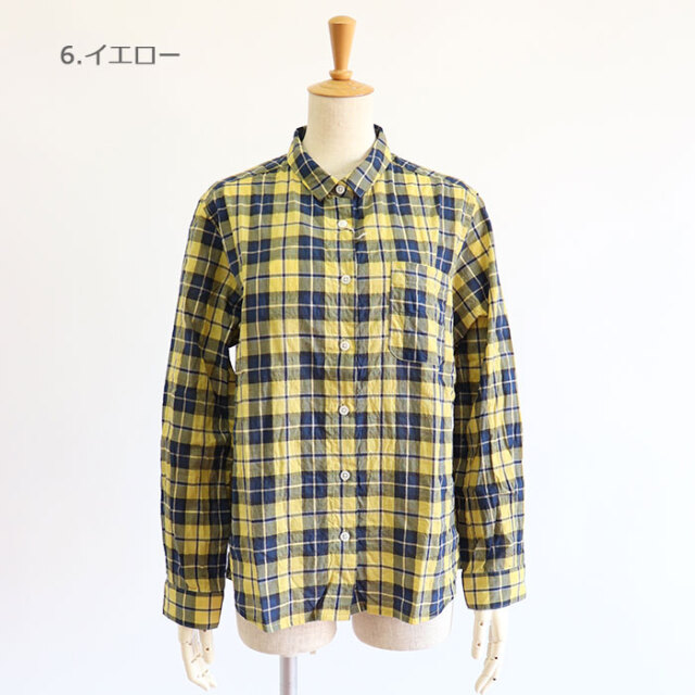 toujours ensemble,トゥジュールアンサンブル,チェックシャツ,TJ1151