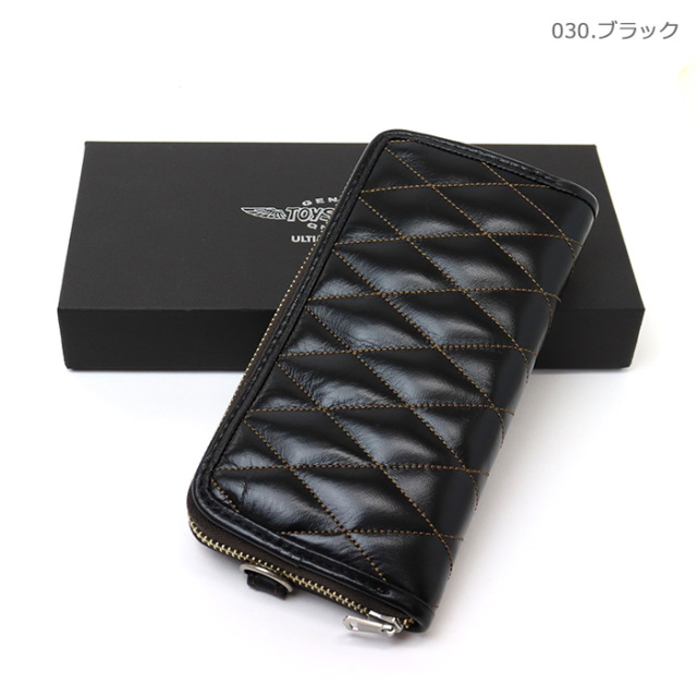 TOYS McCOY トイズマッコイ TMA2419 レザーキルティング ロングウォレット