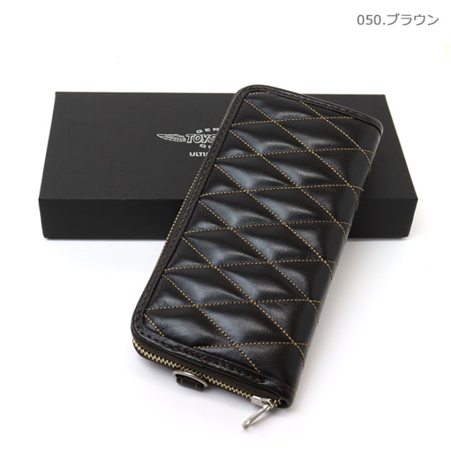 TOYS McCOY トイズマッコイ TMA2419 レザーキルティング ロングウォレット
