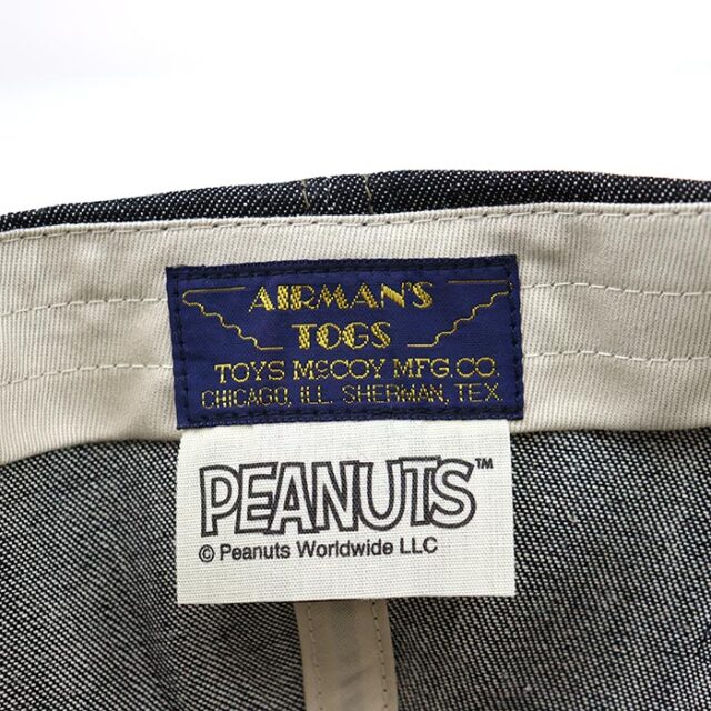 TOYS McCOY トイズマッコイ TMA2501 10オンス ブラックデニム キャップ 福