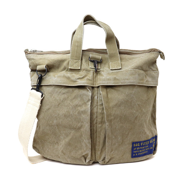 TOYS McCOY トイズマッコイ TMA2528 ヘルメットバッグ キャンバスクロス