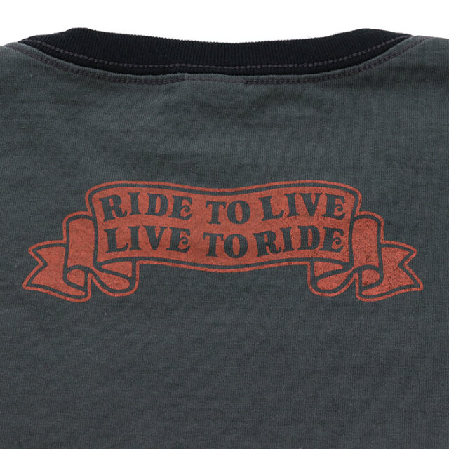 TOYS McCOY トイズマッコイ TMC2522 モーターサイクルTシャツ ウッド