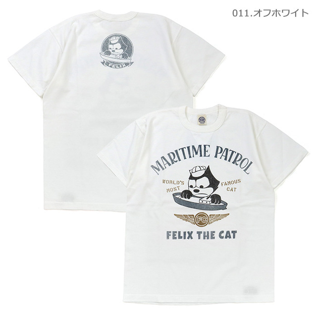 TOYS McCOY トイズマッコイ Tシャツ FELIX THE CAT TEE MARITIME PATROL フィリックス・ザ・キャットTシャツ マリタイム・パトロール TMC2601