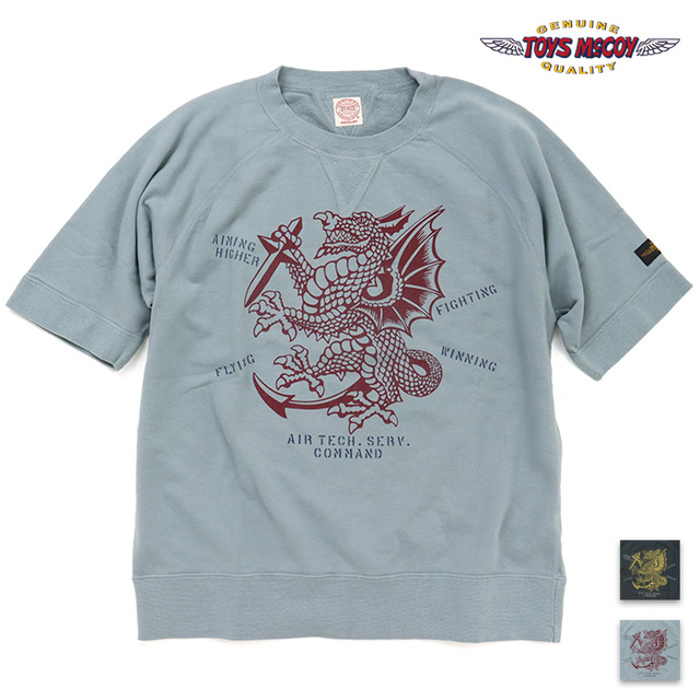 TOYS McCOY トイズマッコイ スウェット SHORT SLEEVE SWEAT SHIRT T.McCOY AF 30962600 ショートスリーブ スウェット T.McCOY AF 30962600 TMC2607