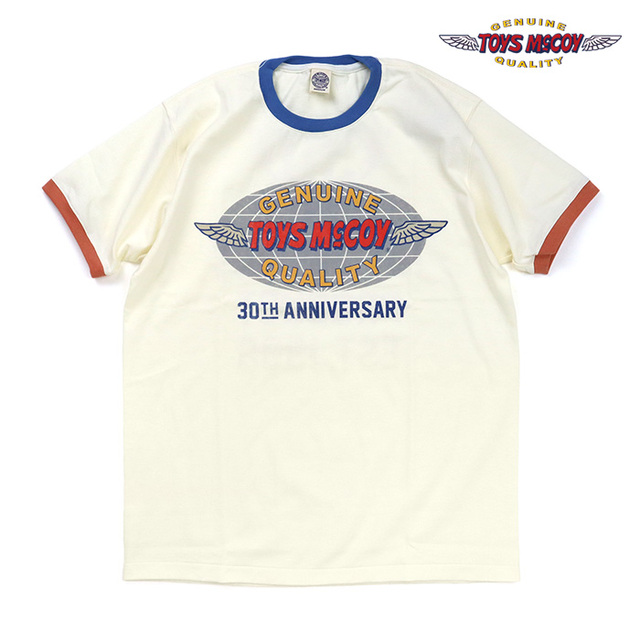 TOYS McCOY トイズマッコイ Tシャツ JOHNNY RINGER TEE 30TH ANNIVERSARY TOYS McCOY LOGO ジョニーリンガーTシャツ 30周年記念 トイズマッコイ・ロゴ TMC2609