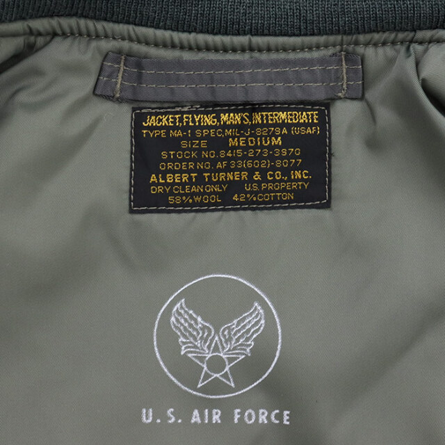 TOYS McCOY,トイズマッコイ,MA-1,アルバートターナー,TMJ2533