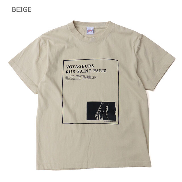 Tricomer トリコメル Tシャツ レディース VOYAGEURS プリントTシャツ TRC-VTG-261015