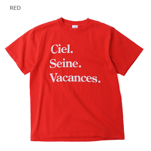 Tricomer トリコメル Tシャツ レディース Ciel.Seine.Vacances. プリントTシャツ TRC-VTG-261016