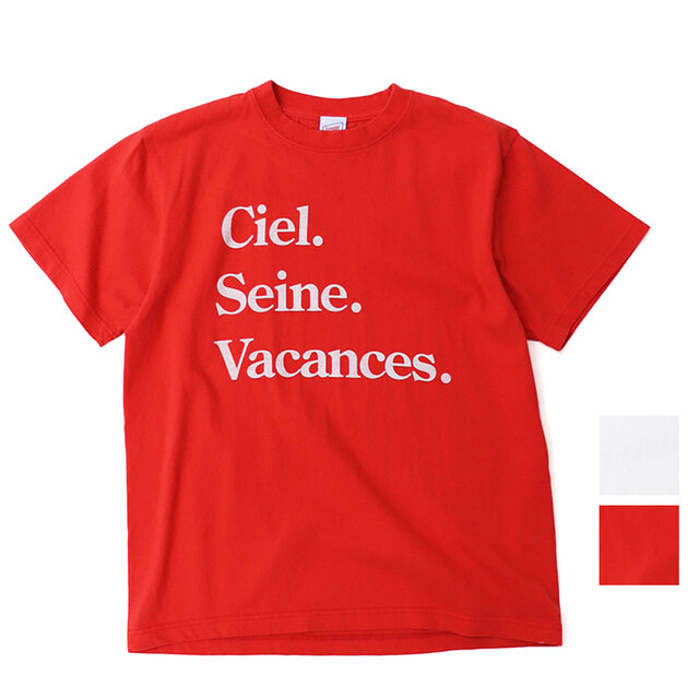 Tricomer トリコメル Tシャツ レディース Ciel.Seine.Vacances. プリントTシャツ TRC-VTG-261016