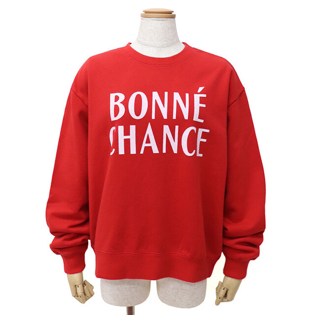 TRICOMER トリコメル スウェット レディース BONNE CHANCE/REG SWT プリントスウェット TRC-000-263016