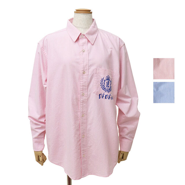 TRICOMER トリコメル シャツ レディース DEDE PARIS/REG SHIRT OX プリントシャツ オックスフォード TRC-000-263024