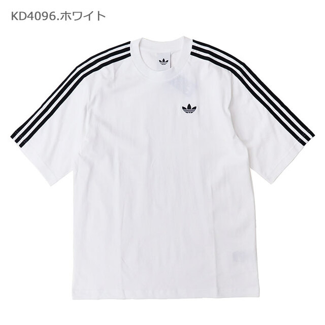 adidas originals アディダス オリジナルス メンズ アディカラー スリーストライプス オーバーサイズ ティー V9487