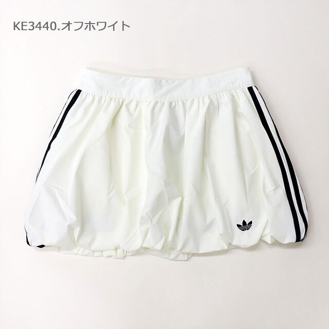 adidas originals アディダス レディース オリジナルス バルーンスカート VU246/KE3440.オフホワイト