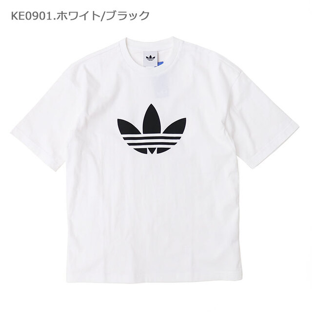 adidas originals アディダス オリジナルス メンズ トレフォイルTシャツ WH294/KE0901.ホワイト ブラック