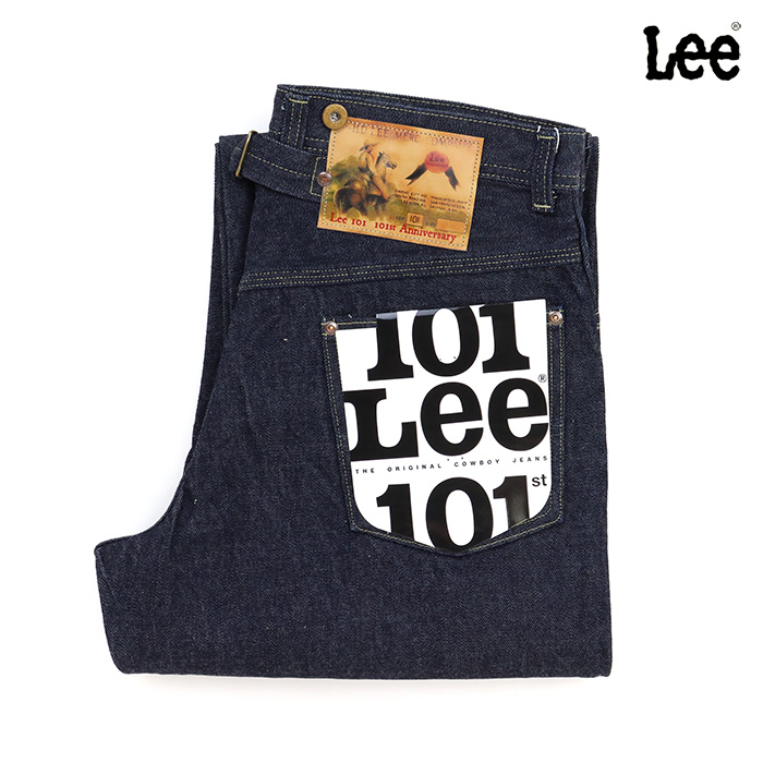 Lee リー パンツ ANNIVERSARY 101 ICONIC COWBOY PANTS 101アイコニック カウボーイパンツ 101 101周年記念特別モデル 101-Z LM1029-189 インディゴブルー