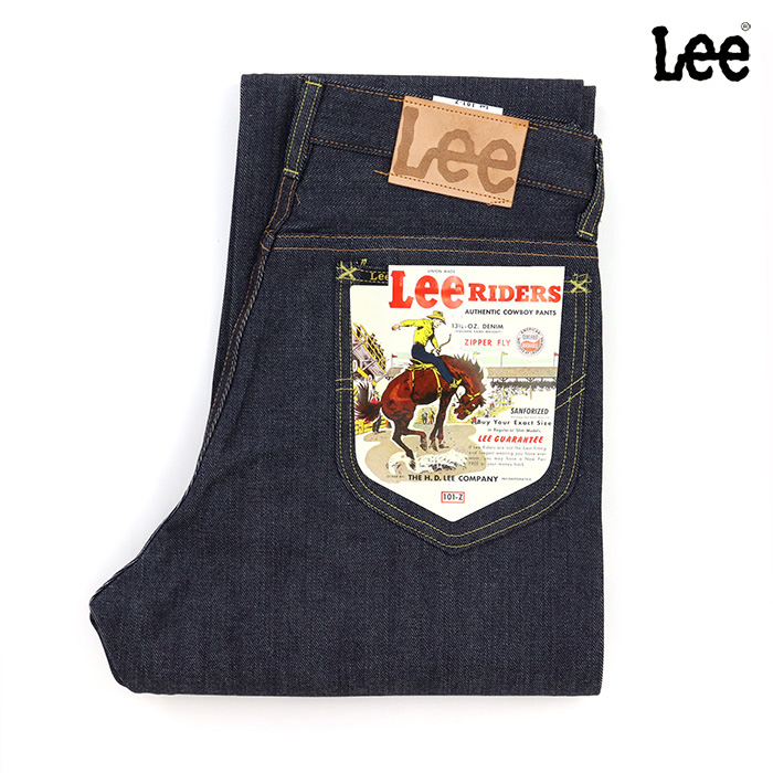 Lee リー ジーンズ THE ARCHIVES RIDERS 101-Z 1954 MODE ジ・アーカイブス ライダース 101-Z 1954年モデル LM6341-89 インディゴ未洗い