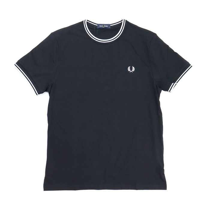 FRED PERRY フレッドペリー Tシャツ Twin Tipped T-Shirt ツインティップラインTシャツ M1588V