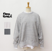 Dana Faneuil ダナファヌル ガーゼ裏毛フーデッドプルオーバー 新品 Dana Faneuil］3飛びガーゼ裏毛プルオーバー／／ダナファヌル