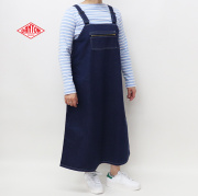 DANTON ダントン レディース カツラギコットン サロペットスカート