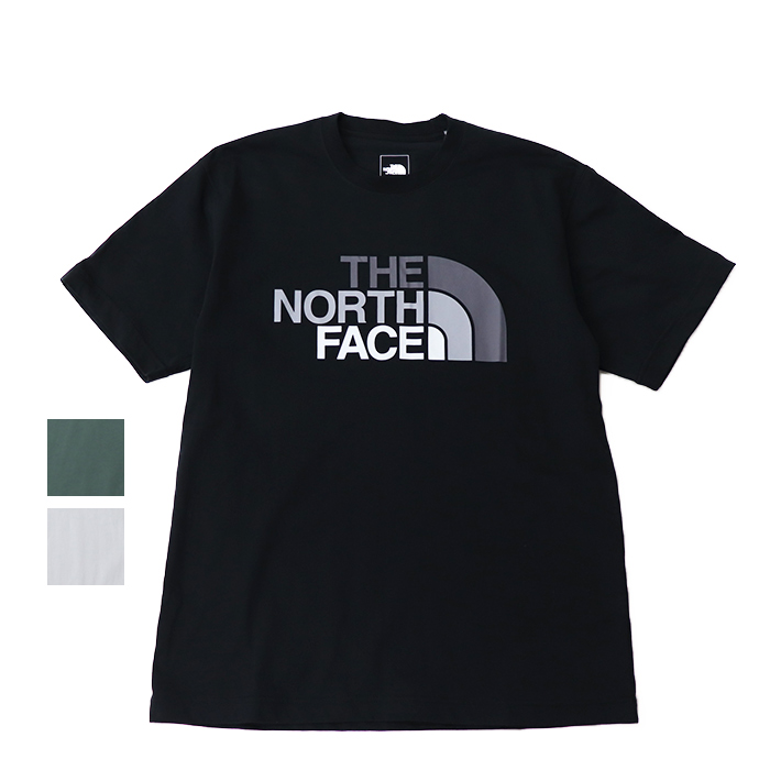 THE NORTH FACE ザ・ノース・フェイス ショートスリーブフラッシュドライカラフルロゴコットンティー（メンズ）NT32539