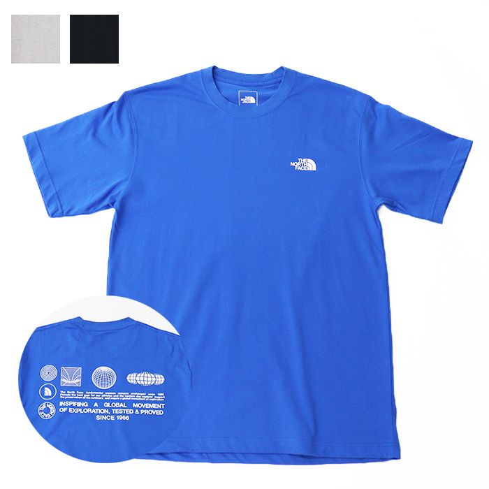 THE NORTH FACE ザ・ノース・フェイス メンズ ショートスリーブフラッシュドライグローブグリッドコットンティー（ユニセックス）NT32550