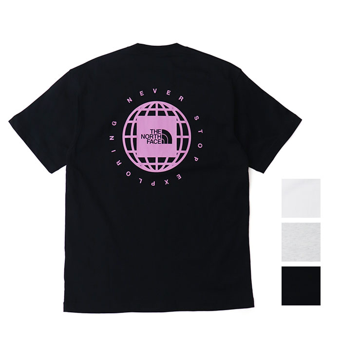 THE NORTH FACE ザ・ノース・フェイス Tシャツ ショートスリーブジオスクエアロゴティー NT32633