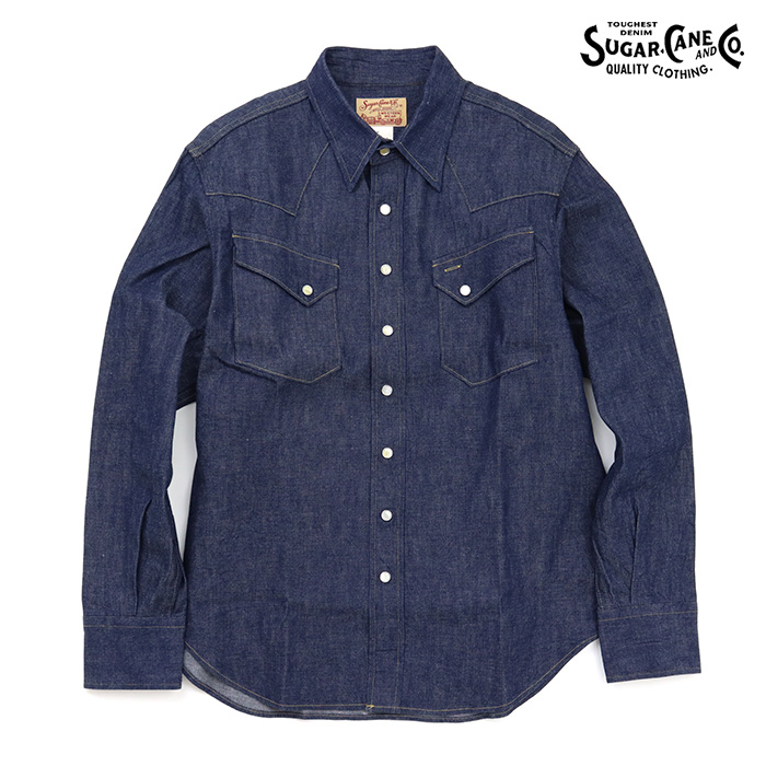 シュガーケーン,SUGAR CANE,ウエスタンシャツ,SC28190