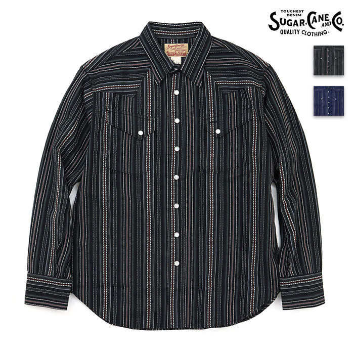 SUGAR CANE シュガーケーン シャツ INDIGO DOBBY WESTERN SHIRT インディゴ ドビー ウエスタンシャツ SC29685
