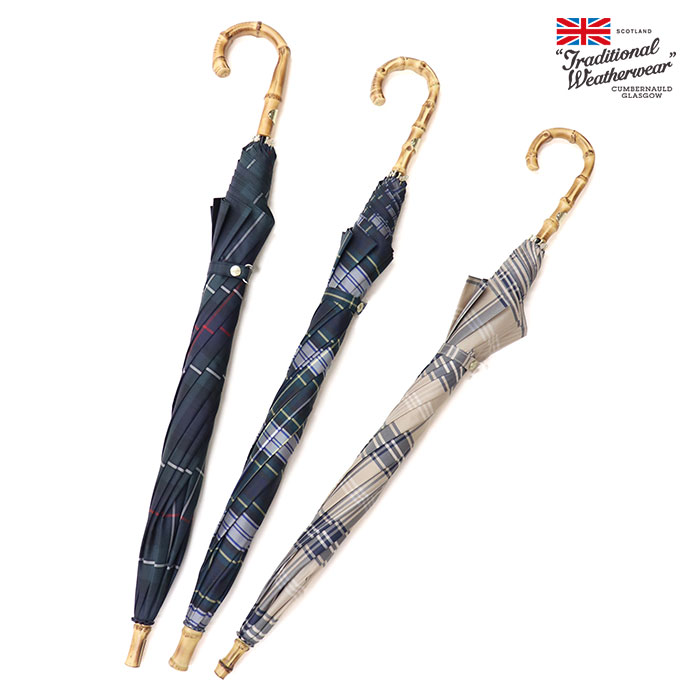 Traditional Weatherwear トラディショナルウェザーウェア UMBRELLA BAMBOO アンブレラ バンブー ライト 長傘 SLGGO0260PE
