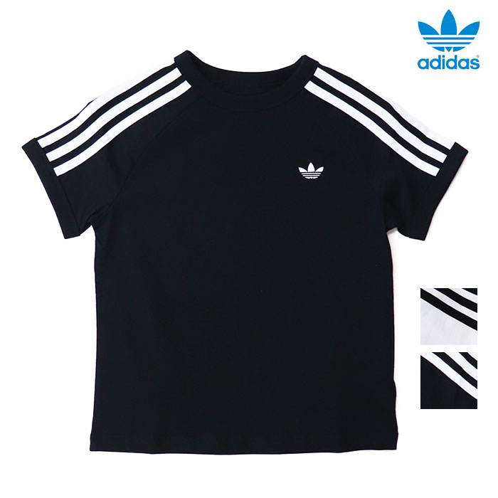 adidas originals アディダス オリジナルス キッズ ジュニア スリーストライプ半袖Tシャツ TE618