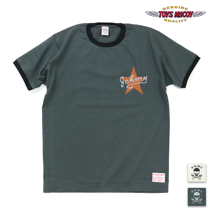 TOYS McCOY トイズマッコイ Tシャツ JOHNNY RINGER TEE  B R M C ジョニーリンガーTシャツ B R M C TMC2633