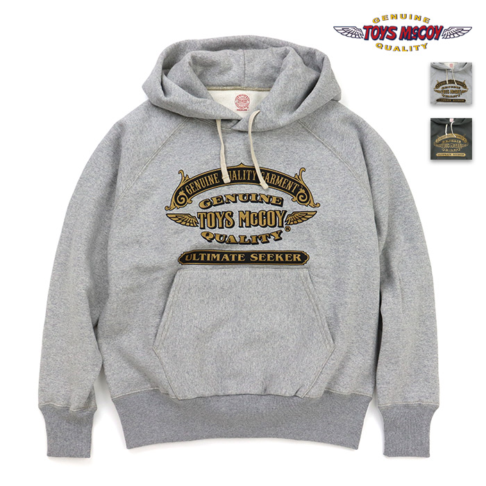 ■TOYS McCOY トイズマッコイ スウェット HEAVYWEIGHT RAGLAN SWEAT PARKA TOYS McCOY OLD SIGN LOGO ヘヴィーウェイト ラグラン スウェットパーカ トイズマッコイ オールド サイン ロゴ TMC2655