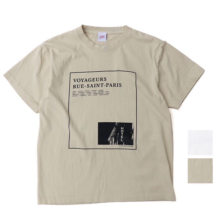 Tricomer トリコメル Tシャツ レディース VOYAGEURS プリントTシャツ TRC-VTG-261015